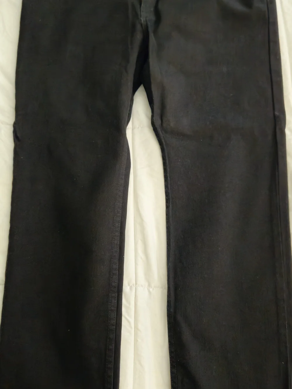 Levi's Black Denim Jeans with Back Pocket Tab